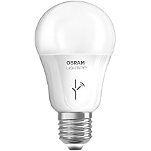 OSRAM LIGHTIFY CLASSIC A LED-Glühlampe Tunable White / dimmbar / warmweiß bis tageslicht 2700K - 6500K / Kompatibel mit Alexa