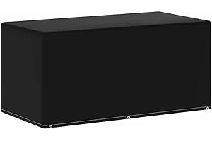 vidaXL Gartenmöbel Abdeckung 6 Ösen Wasserfest UV-beständig Schutzhülle Abdeckplane Abdeckhaube Schutzplane Regenschutz 160x80x75cm