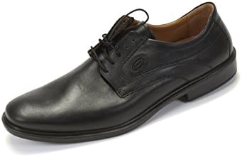 Jamos Men's Lace-Up Flats Black Black Black Size: 17