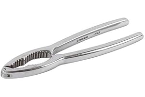 PADERNO 48210-00 Casse-Noix avec Poignée, Casse-noisettes, Amandes, Fruits de Mer, Accessoire de Cuisine, Acier Inoxydable, 16 cm