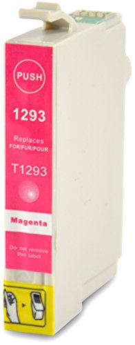 Druckerpatrone magenta kompatibel für Epson T1293 für Epson Stylus Office BX 305 F SX 230 235 W 525 WD WorkForce 630 - 2