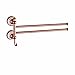 Produktbild Badezimmer Zubehör Continental Rose Gold-Kupfer Keramikbad Aufhänger Kit Entlasten Rack, 2-Shot Wc Papier