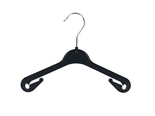 Kunststoff Kleiderbügel NA 26 schwarz – 50 Stück (Kinderkleiderbügel) - 2