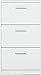 Germania Shoe Cabinet 3602,with 3 flaps, in White, 58 x 105 x 17 cm (WxHxD)