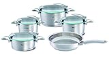 fissler topfset intensa amazon LIEFERUMFANG: 5-teiliges Topfset aus Edelstahl bestehend aus: Kochtopf Ø 16 cm, Kochtopf Ø 20 cm, Kochtopf Ø 24, Bratentopf Ø 20 cm und crispy steelux premium Pfanne Ø 24 cm