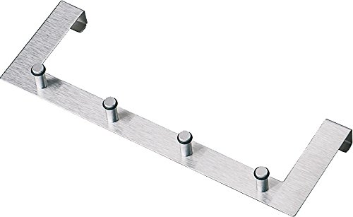 Preisvergleich Produktbild Star Türgarderobe Edelstahl 4 Haken