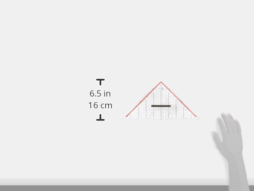 M R 2332 - Escuadra geom trica 32 cm transparente M R 2332 - Escuadra geom trica 32 cm transparente