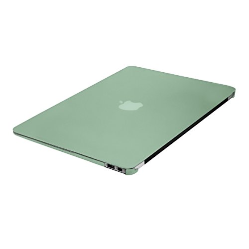 kwmobile Hardcase Laptop Hülle für Apple MacBook Air 11″ – Grün dünne gummierte Schutzhülle Cover Case Tasche - 5