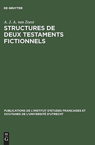 Download Structures De Deux Testaments Fictionnels: Le Lais Et Le Testament De François Villon Download Structures De Deux Testaments Fictionnels: Le Lais Et Le Testament De François Villon