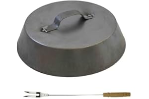 GLD Forniture COPPO Tondo DIAM.36 per Camino per Cottura sotto la Brace con Omaggio