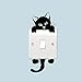 Produktbild GODHL Lovely Cat Light Switch Wall Stickers Decoration