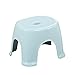 Produktbild LIU BATHROOM European-Style Plastic Hocker Verdickt Kindersitz Home Schuhe Hocker Adult Couchtisch Hocker Bad Rutschfeste Stuhl 100 kg (Farbe : Blau, Größe : 29cm*23cm*15.5cm)