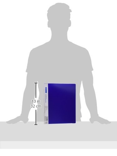 Rapesco Documentos - Carpeta de presentaci n A4con 40 bolsillos color azul Rapesco Documentos - Carpeta de presentaci n A4con 40 bolsillos color azul