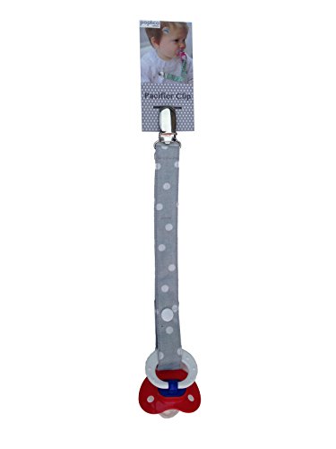 Poplico Pacifier Clip (Grey)