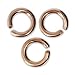 Produktbild Biegeringe 4x0.8 mm - Europäisch - rosegold x50