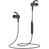 Bluetooth Headphones, TaoTronics Wireless Headphones, Bluetooth 4.1 Magnetic Sweatproof Sports Earphones with CVC 6.0 Noise Cancelling and 9 hours Playtime