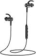 Bluetooth Headphones, TaoTronics Wireless Headphones, Bluetooth 4.1 Magnetic Sweatproof Sports Earphones with CVC 6.0 Noise Cancelling and 9 hours Playtime