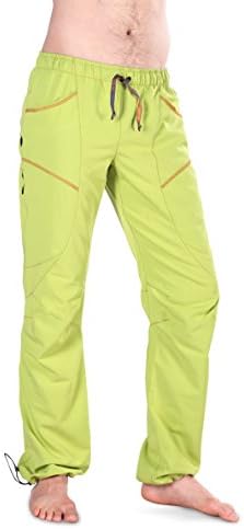 Ucraft Xlite Rock Climbing, Bouldering and Yoga Pants. Lightweight, Stretching, Breathable (Pale Green, XS)