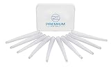 Premium Enema REPLACEMENT ENEMA NOZZLE TIPS - Soft & Flexible - BPA Free and Phthalates Free - 10 Pack - Satisfaction Guaranteed