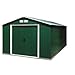 Produktbild Metall-Gerätehaus "Typ 7" (321,3 x 362,5 x 210,5 cm, grün)