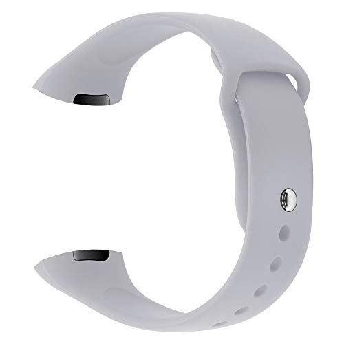 Preisvergleich Produktbild Fcostume Mode Atmungsaktive Sportarmbanduhren Silikonband für Fitbit Charge 3 (Grau)