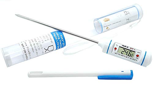 AVAX dT - 1-lCD numérique à usage domestique thermapen thermomètre alimentaire professionnel de thermomètre à sonde cuisine 