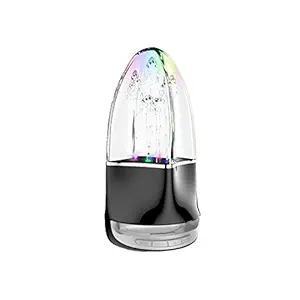 Dudao Y11 Dynamic Fountain Colourful Musical 7 LED Lights Water Dance Wireless Bluetooth Speaker with TF Memory Card, Aux Support (Black)