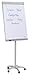Produktbild POV® Flipchart Mobil, 55 cm Durchmesser, 9,8 kg, 67 x 95 cm, hellgrau