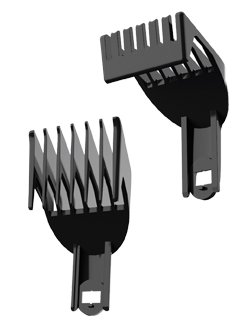 CARRERA 622 Haarschneider & Haartrimmer mit Aufsatz 4 – 19 | 21 – 36 mm Feineinstellung 0,8 | 1,2 | 1,6 | 2,0 mm Haarschneidemaschine mit Akku Netzbetrieb - 5