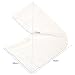 babskin V Shaped Nursing Pillow Cover (White)