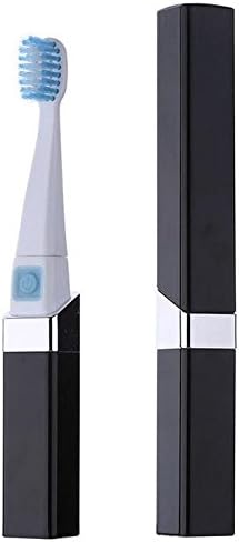 XUAN Black children's adult acoustic vibration battery portable waterproof travel electric toothbrush