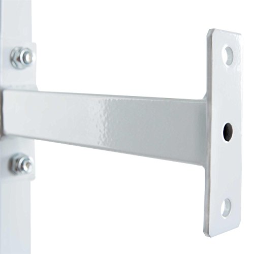 ScSPORTS Latzug Kabelzug Wandmontage, Stahl, weiß - 5