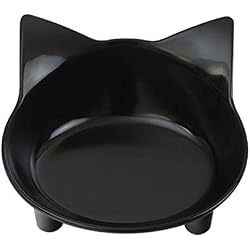 Morza Pet Gamelle Nourriture abreuvoirs Vaisselle Peu Profond Chat Large Fatigue Stress Relief Feeder Design Mignon