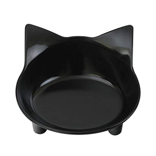 Morza Pet Gamelle Nourriture abreuvoirs Vaisselle Peu Profond Chat Large Fatigue Stress Relief Feeder Design Mignon