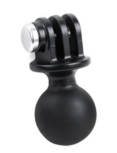 Goliton Support de tête de boule pour GOPRO HERO 2/3/3+/4/5/4 Session/5 Session XiaoYI,Xiaomi