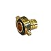 Produktbild Schlauchstück aus Messsing 13mm - Schlauchverbinder 1/2" - Schlauchverbindung mit Schnellkupplung - Kupplung, Anschluss für Gartenschlauch 0,5 Zoll