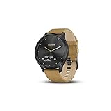 Marke: Garmin Garmin vivomove HR Premium Fitness-Tracker Smartwatch Black/Tan 010-01850-00