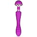 Produktbild LRWTY Elektrische weibliche Doppelkopf-Handels-vibrierender Massagestab Masturbatr erwachsenes weibliches ( Color : Purple )