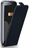 GANZKÖRPER VOLL-SCHUTZ: Die Handytasche kann einhändig geöffnet und durch die magnetische Lasche sicher geschlossen werden, sodass das Samsung S 5 Mini (5S) robust im 360 Grad Cover verstaut ist.