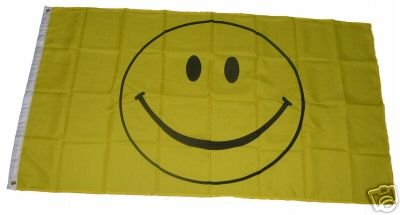 Flagge Fahne Smile Smiley 90x150cm