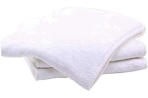 LUKLOY Lot de 3 inserts en microfibre de bambou pour adultes pour soins d'incontinence, 4 couches, lavables, réutilisables, grands absorbants (3)