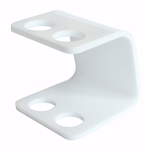 Seemii Zahnbürstenhalter für elektrische Bürstenköpfe – 2 Kopf Halter, Plastik, Weiß - 4