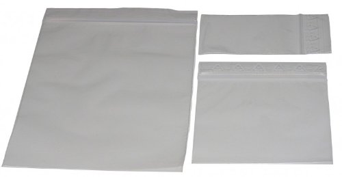 200 Druckverschlussbeutel ZIP 50x170 + 1 Glasbeutel
