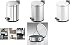 Produktbild Hailo TretKosmetikeimer T2.4, rund, 4 Liter, silber 0704112