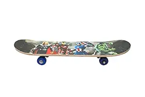 VAGHASIYA SALES  Portable Skateboard, Wheels Skate Boards, Mini Cruiser Skateboard, Beginners Longboard, for Kids/Adults - Black