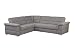 Produktbild CAVADORE Schlafsofa Tuluza / Große Eckcouch mit Schlaffunktion / 262 x 87 x 233 / Strukturstoff grau