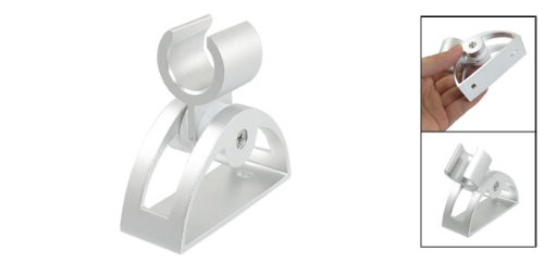 Badezimmer 20 mm Dia Griff verstellbarer Aluminium Dusche Head Halterung - 2