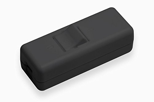 Preisvergleich Produktbild Schnur-Zwischenschalter schwarz 10A