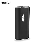 - 2*18650 lithium batteries(not included) can be charged firstly and then install them in TOMO to charge your devices.