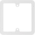 Schneider Electric Lisse White Moulded - Single Socket Flex Outlet Spacer Frame, GGBLSPC1FO, White, Pack of 10